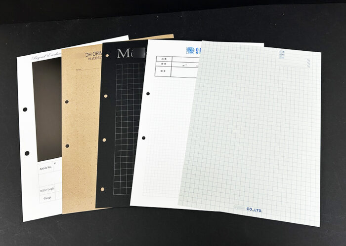 生地見本用 台紙